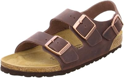 Birkenstock Classic MILANO FL Unisex-Erwachsene Knöchelriemchen Sandalen