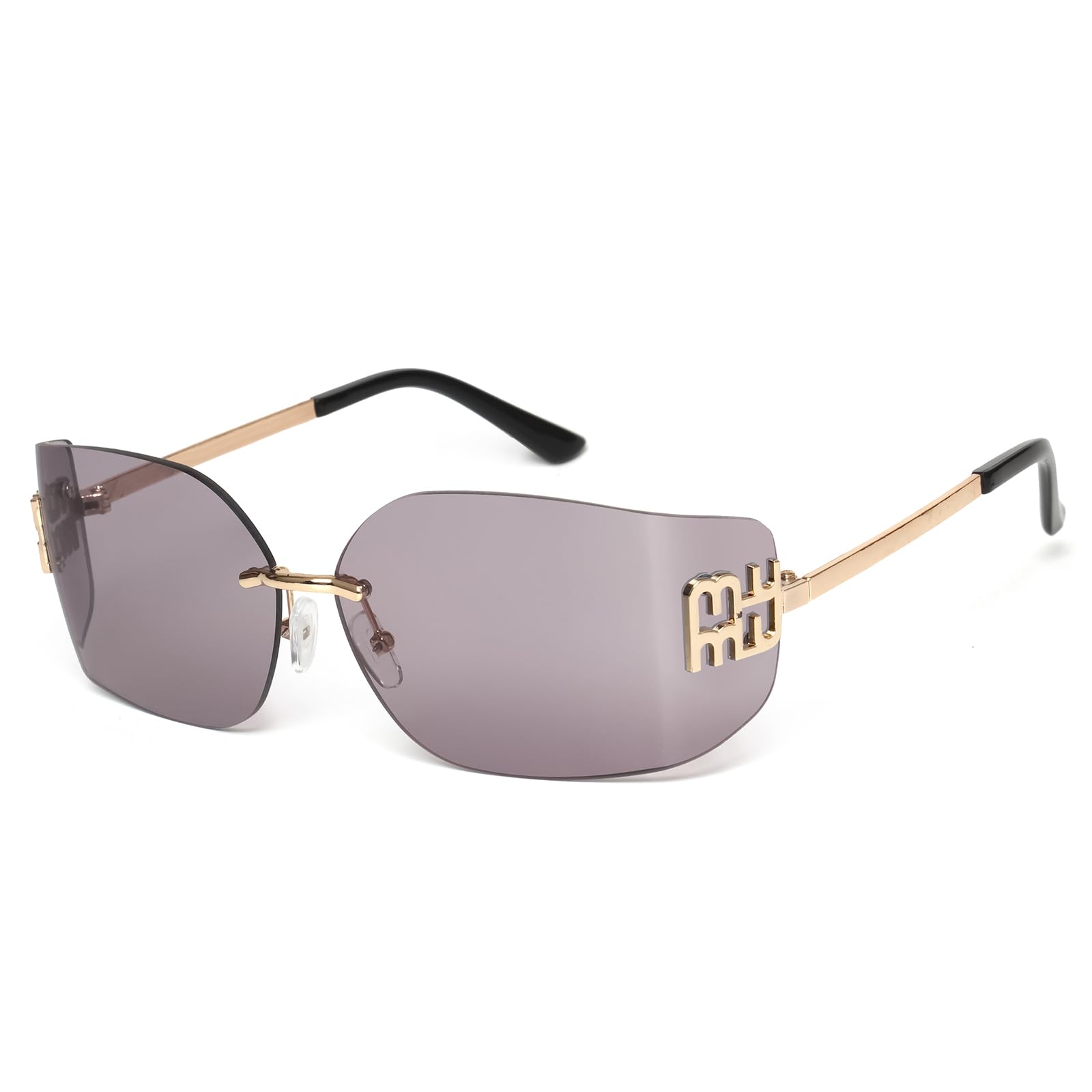 Photo 1 of KENBO Rimless Y2K Sunglasses