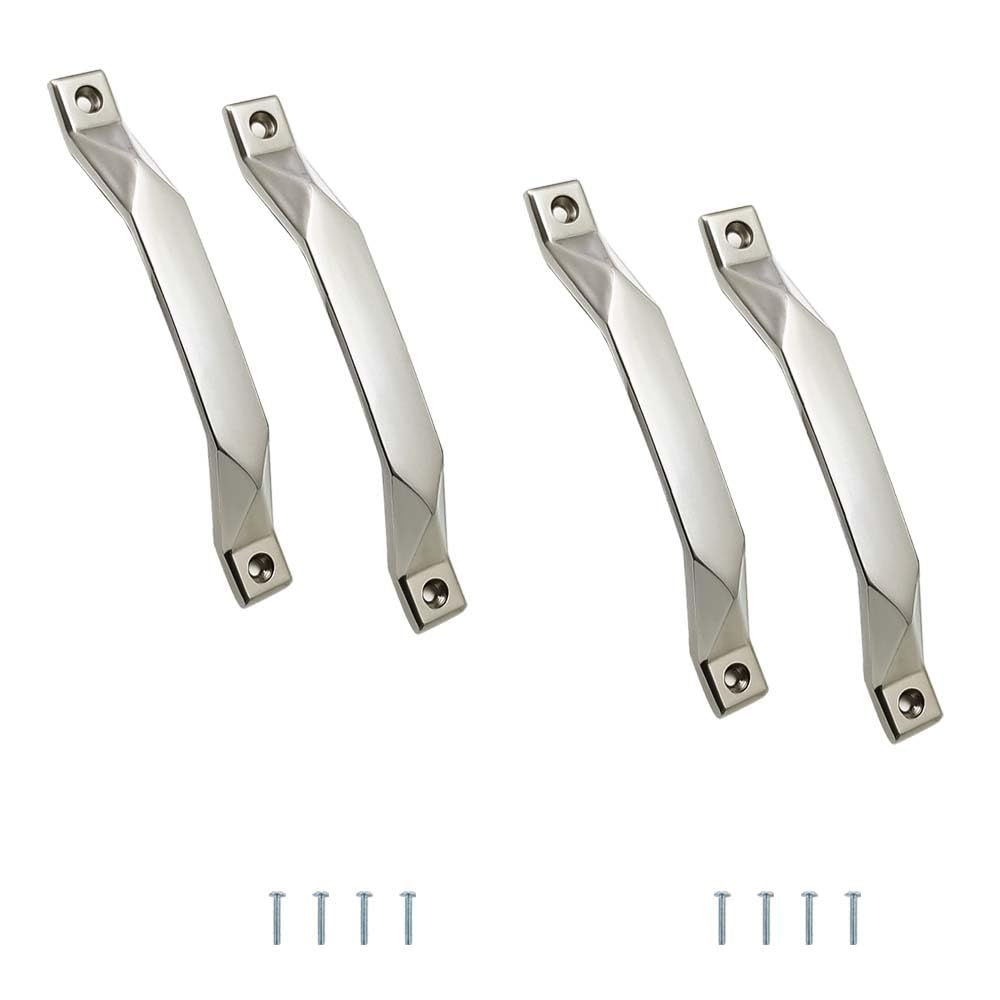 VOLO Silver Satin Cabinet/Wardrobe Door Handles/Cupboard Drawer Pull Handle/Kitchen Drawer Pulls, Silver Stain Finish (Handle R- 214) (96 MM, 6) (B0D9W9NBYF) Amazon Price History, Amazon Price Tracker
