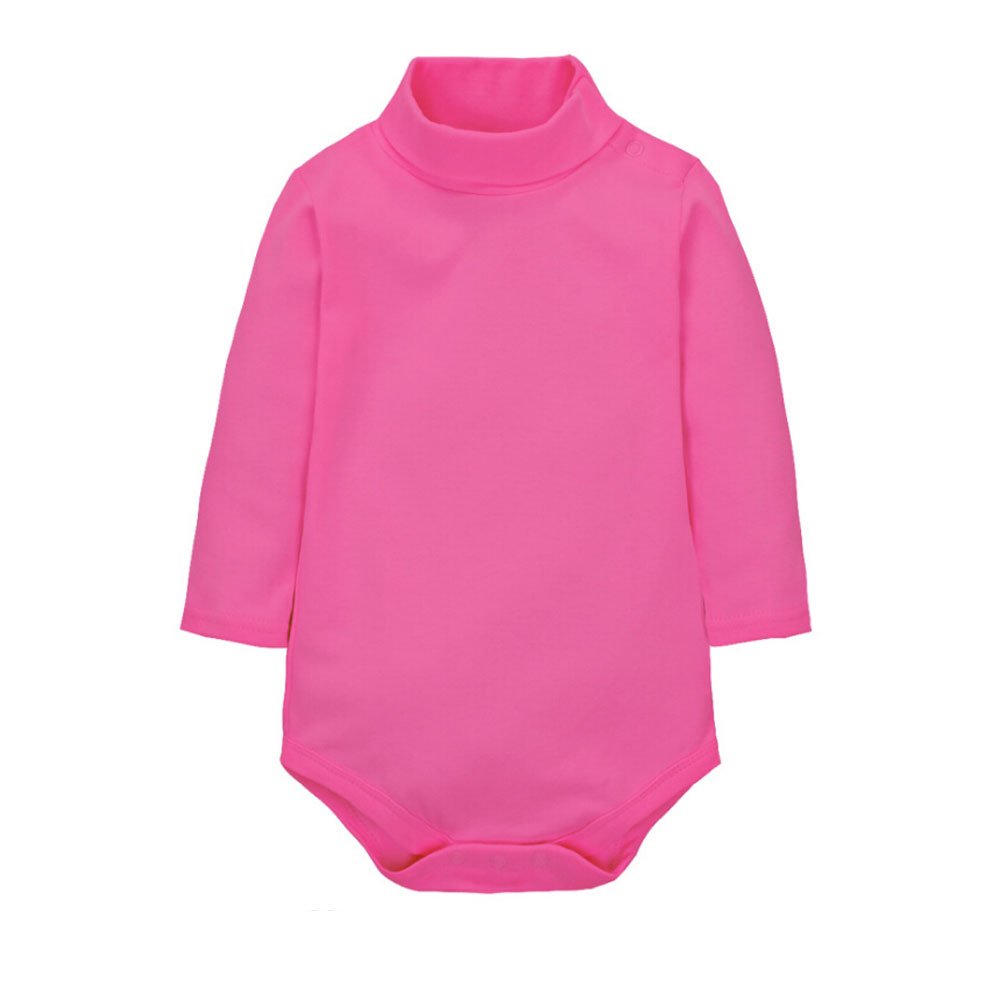 CuteOn Paquetes 3/5/7 Bebé Infantil Recién nacido Algodón Turtleneck Top Bodies Regalo Set - Color Aleatorio