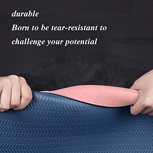 Foto von rutschfeste Yogamatte, Fitness-Matte FüR AnfäNger Und Frauen, TPE-Reifentextur Ist Klarer, Geeignet FüR Pilates, Stretching, Fitness Und Meditation,#3