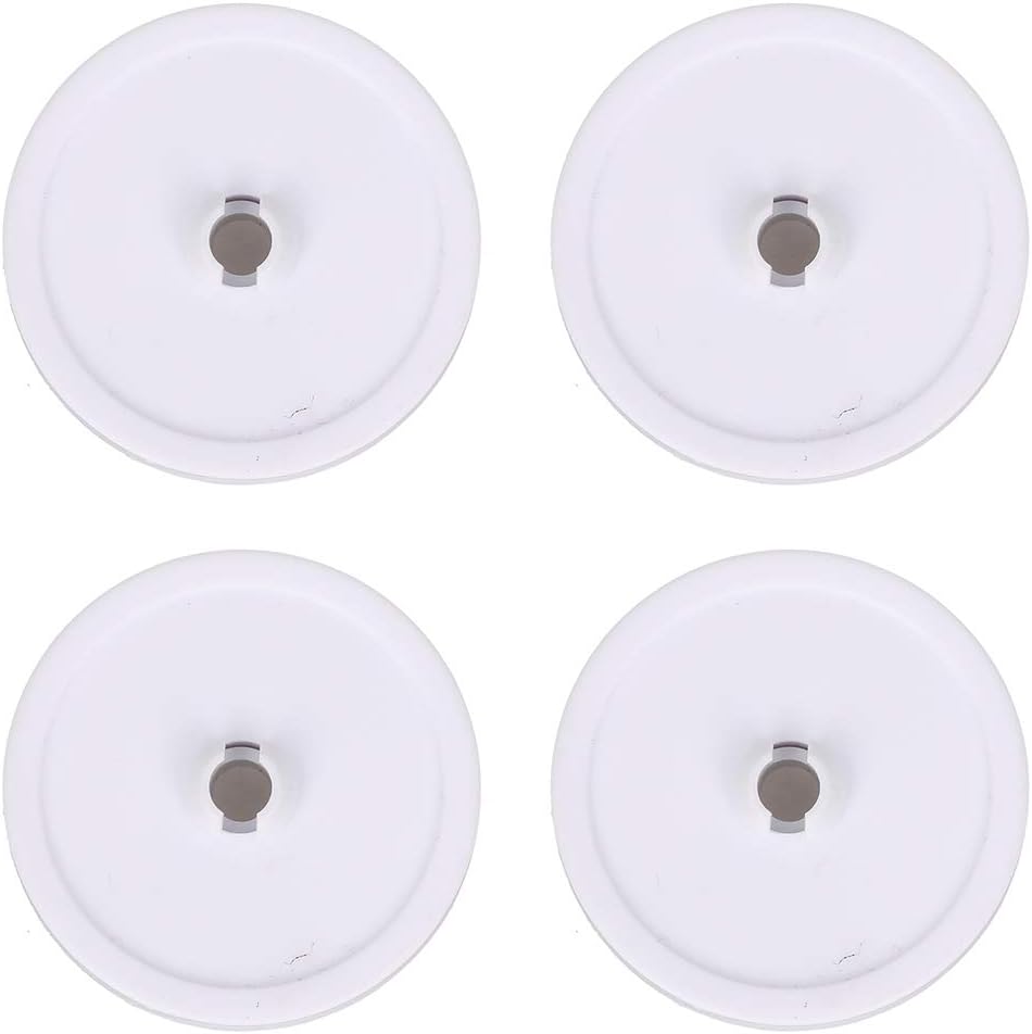 4 Pack 154174501 Durable Dishwasher Wheels & Bracket Assembly Replaces for Frigidaire Kenmore Tappan Gibson Westinghouse Dishwasher - Replaces 154174401 5300809640 154294801 AP2135554 PS452448