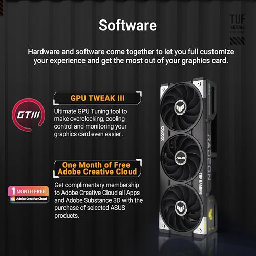 Image of ASUS TUF Gaming Radeon RX 9060 XT 16GB GDDR6 OC Edition