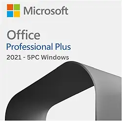 Licença Microsoft Office 2021 Professional Plus, Original Vitalício com NF-e - Cartão Físico.