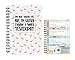 Journal de régime alimentaire compatible avec comptage de calories et perte de poids 7 semaines avec autocollants 2021 (flamant rose), je ne peux pas y arriver yet.., 7 semaines)