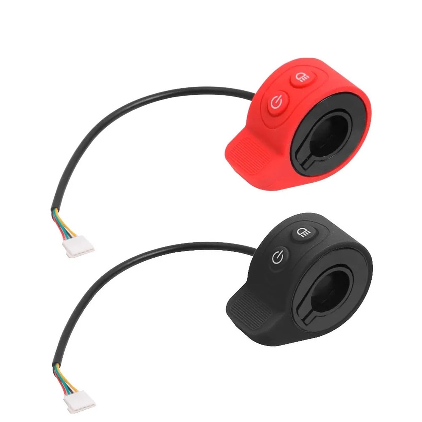 Acceleratore for Scooter Elettrico Compatibile for HX X6 X7 X8 Trigger Accelerator Dito Pollice Interruttore di Controllo della velocità dell'acceleratore Accessori for Bici elettriche(Red)