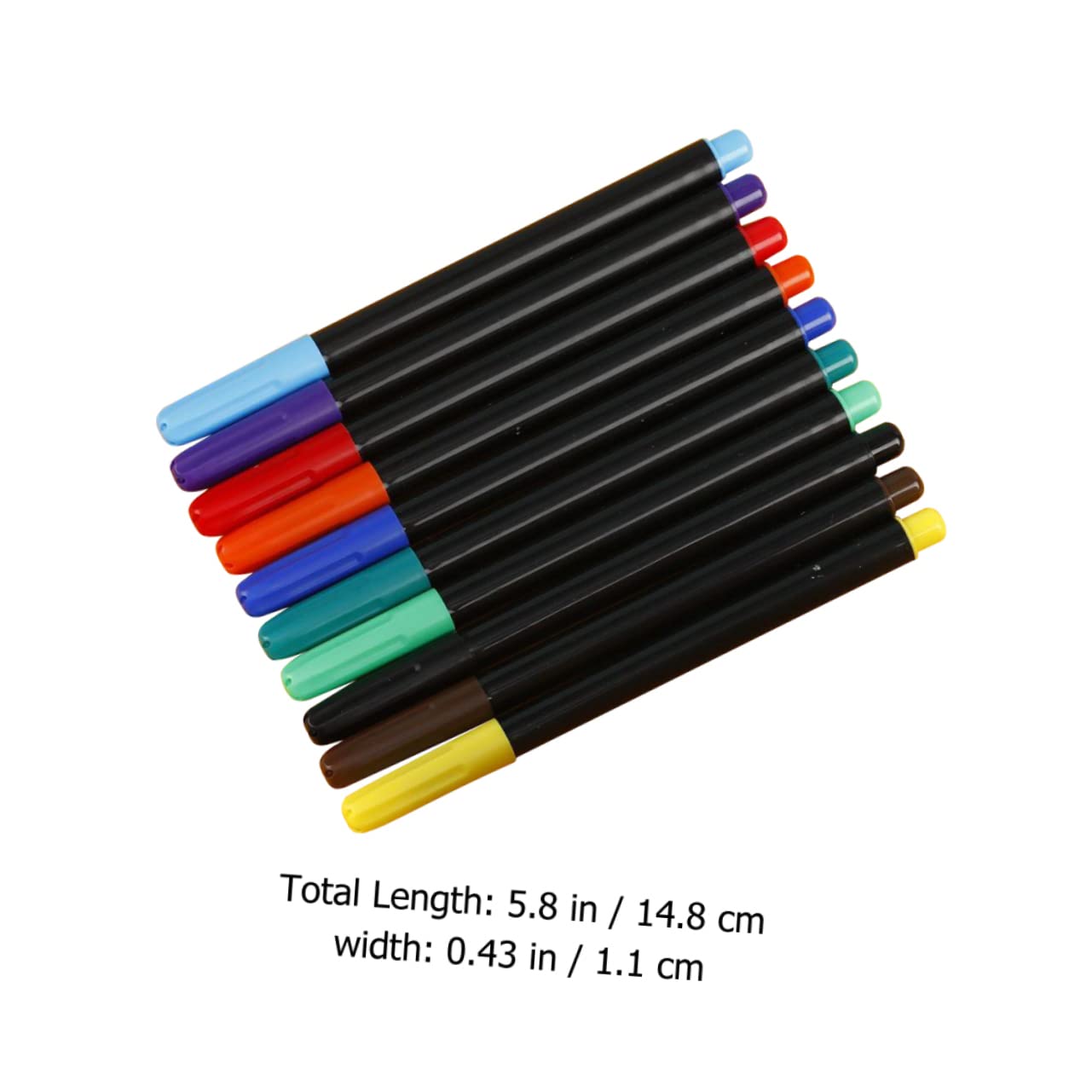 STOBOK 40stücke Teiliges Wassermalerei Stifte Für Junge Mädchen Abwaschbare Marker Kreative Wasserfarben Für Whiteboards Und Glatte Oberflächen Für Schule Und Zuhause