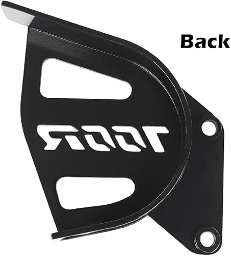 Miniatura 3 de CHEDA Protector de cubierta de piñón de guía de cadena compatible con Yamaha Raptor 700 R 2006-2020 Guía de ahorro de cadena de acero negro