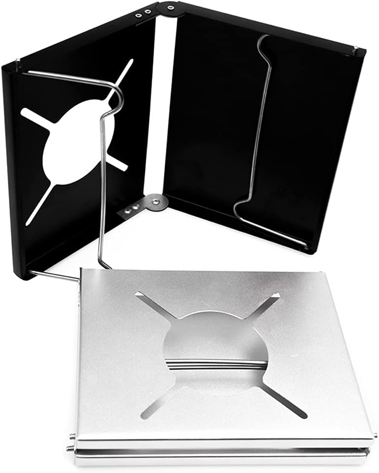 Camping Cookware, Outdoor Windproof Folding Camp Stove Stand Table Bracket Holder image 3