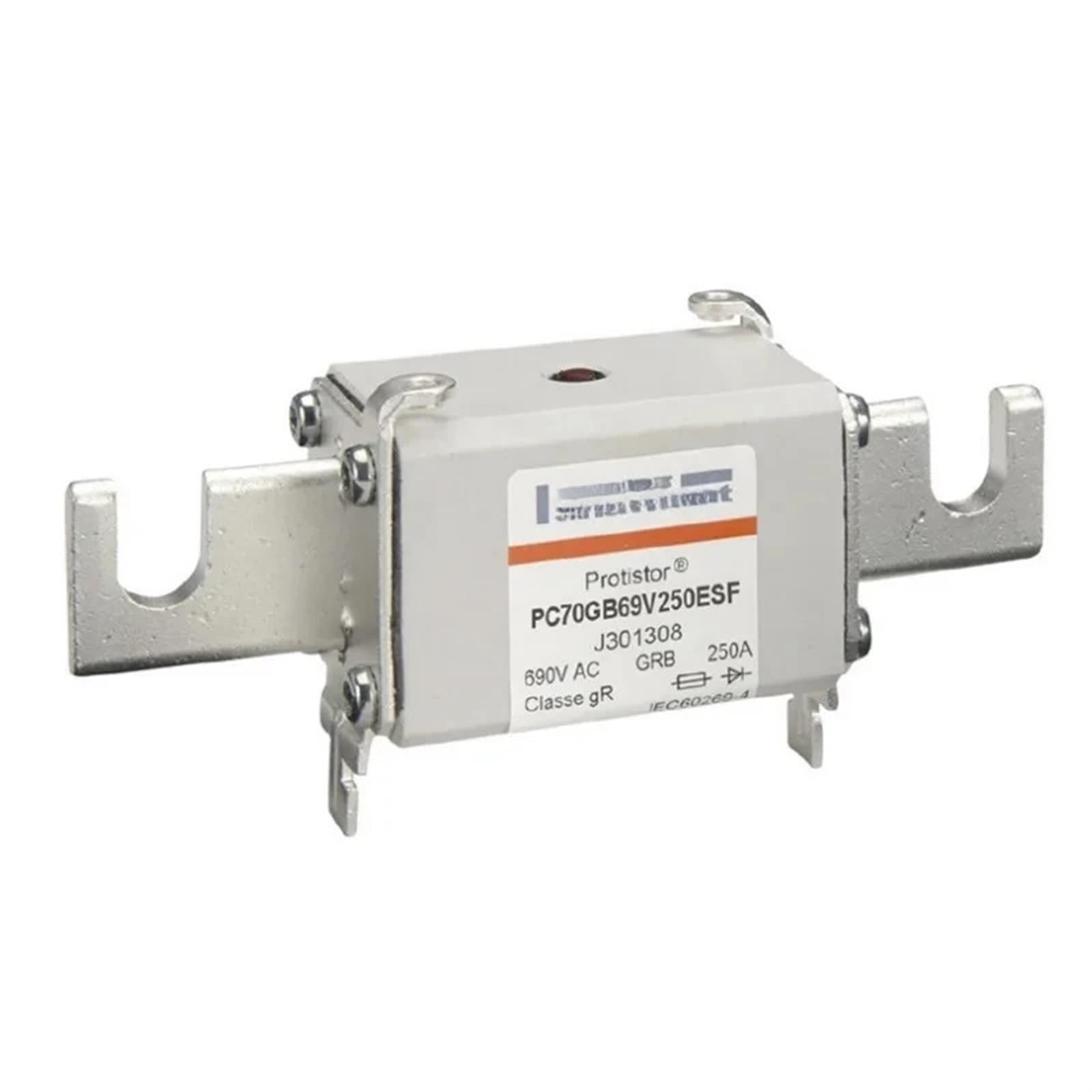 Fusible PC70GB69V125ESF F301305 pour armoire électrique et protection de puissance gR aR