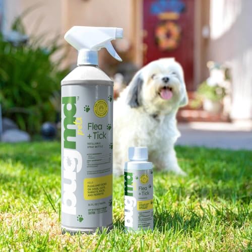 BugMD-Empty-Plastic-Spray-Bottle-32-oz-Refillable-Spray-Bottle-for-Flea-and-Tick-Concentrate-Sold-Separately-Heavy-Duty-Spray-Bottle-Nozzle