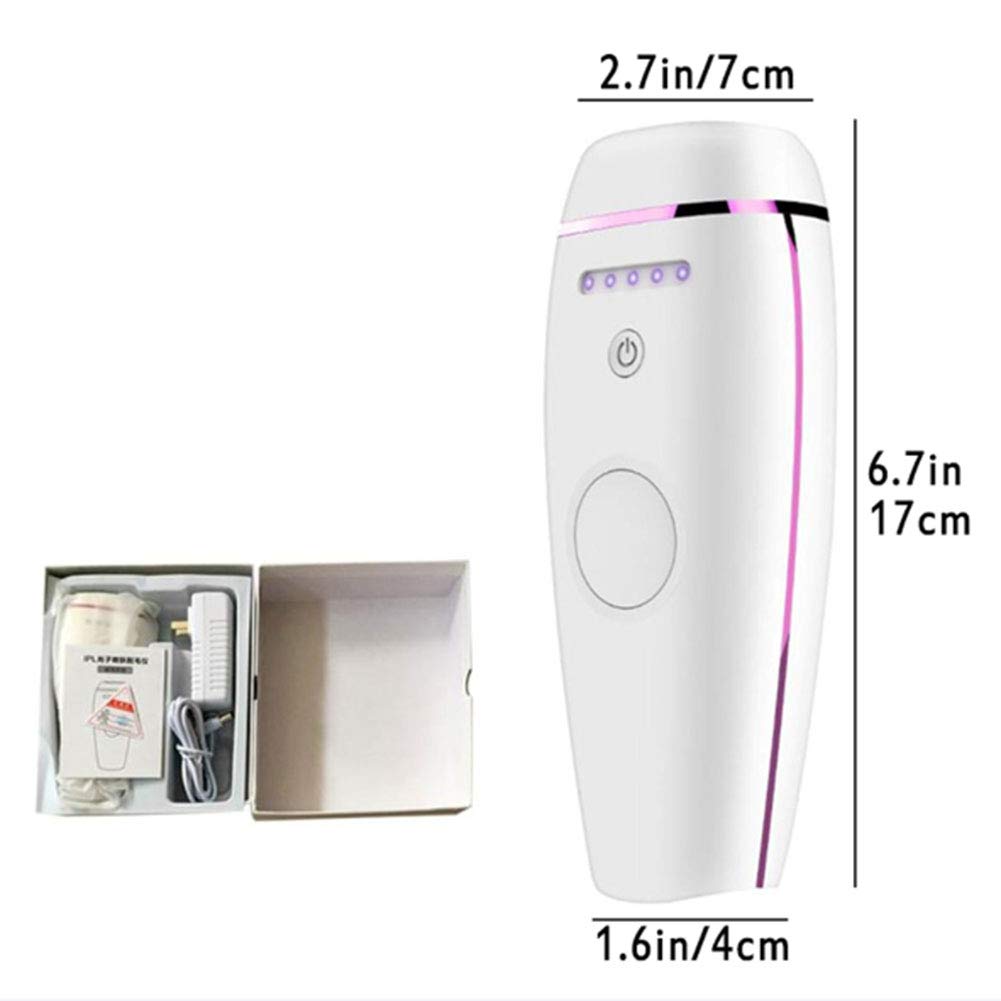 ELQ Appareil D'épilation IPL pour Femmes, Épilateur De Cheveux Indolore et Sûr pour Le Corps, Le Visage, Les Aisselles Et Ligne De Bikini