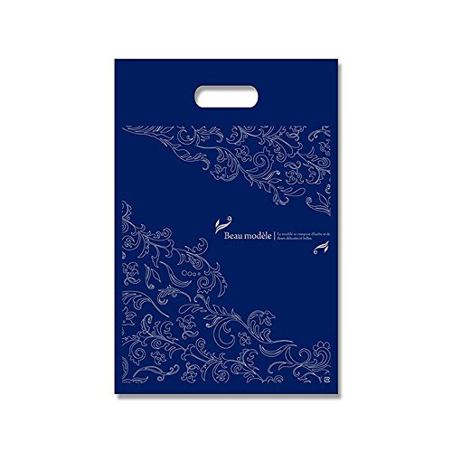 ヘイコー 手提 ビニール袋 HDカラーポリ アラベスク 22x33cm 50枚 006680306のサムネイル