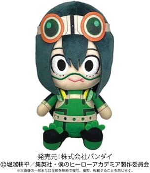 Amazon.co.jp: 僕のヒーローアカデミア 蛙吹梅雨 Chibiぬいぐるみ