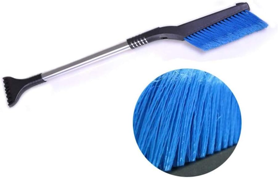 Ice Scraper, Multifunctional Telescopic Snow Brush Scraper with Ergonomic Grip for Cars