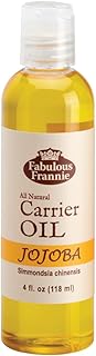 Fabulous Frannie Jojoba Carrier Oil Base Oil for Aromatherapy, Essential Oil or Massage 4oz (Pack of 1)