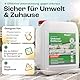 Treufix - Konzentrat zur Unkrautentfernung Grundstoff Acetum Ohne Glypohosat biologisch abbaubar - zur Unterstützung bei Unkrautbeseitigung auf Pflastersteine, Gartenwege,Terrasse & Einfahrt 5L