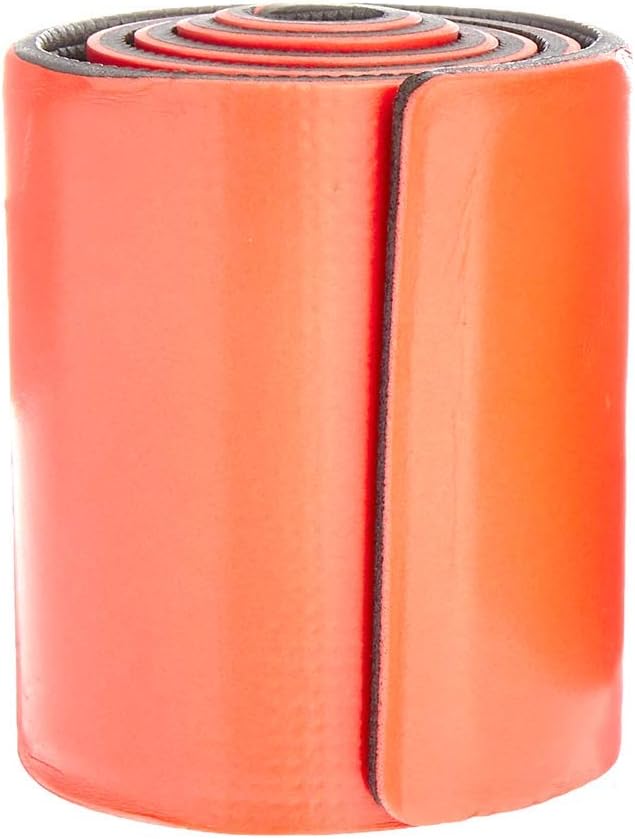 Dealmed Padded Orange Rolled Aluminum Splint Flexible First Aid Reusable Waterproof Splint for Hand Support (1)