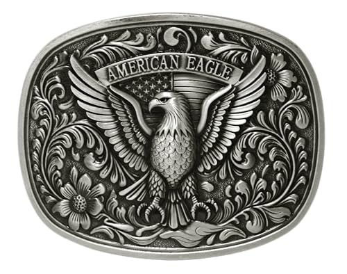 Image of Moranse Cross Cowboy Kneeling Prayer Horse Zinc Alloy Belt Buckles