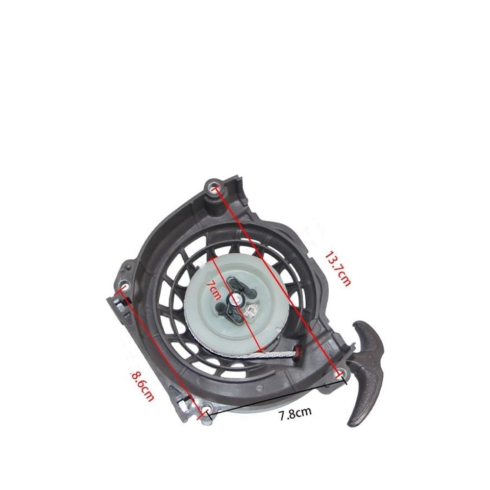 Arrancador De Retroceso para Motor De 2 Tiempos 1E48F 48F 63Cc, Taladro De Tierra con Arranque por Cuerda.