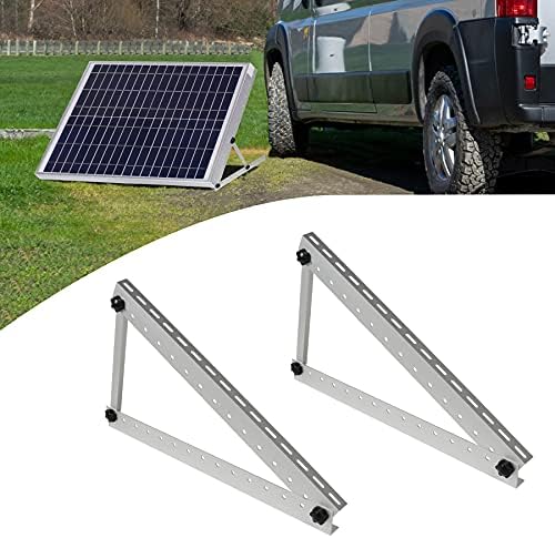 Amazon.com: SUNER POWE Adjustable Solar Panel Mount Racks - Folding ...