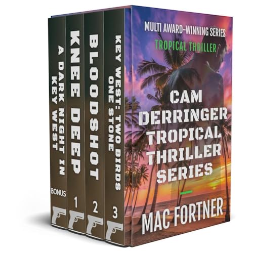Cam Derringer Tropical, Mystery Thrillers Box Set (1-3 with bonus Prequel) Audiolibro Por Mac Fortner arte de portada
