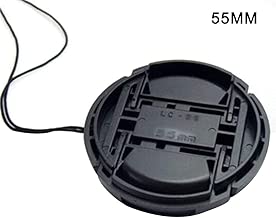 Schildeng Snap-On Front Lens Cap Center Pinch Lens Cover for SLR Cameras Lens Protection - Black Schildeng Snap-On Front Lens Cap Center Pinch Lens Cover for SLR Cameras Lens Protection - Black