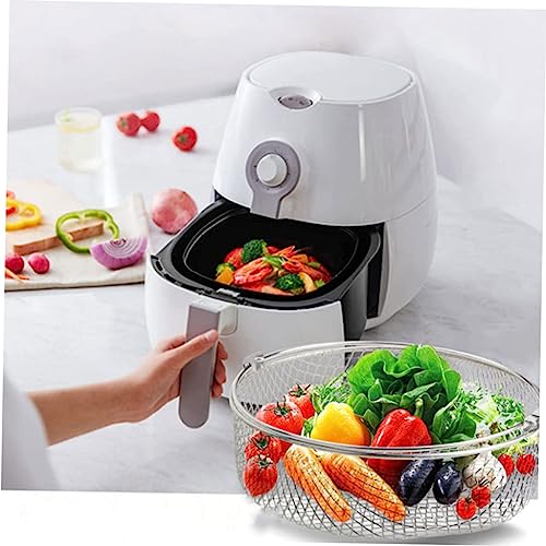 Mikinona - Cesta de Repuesto para Freidora con Mango, Cesta de Malla de Acero Inoxidable, Apto para Lavavajillas miniatura 7