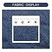 BESMART Denim Crossbody Bags Quilted Shoulder Bag for Women, Small Jacquard Crescent Women's Dumplings Purse, Mini Evening Hobo Chain Purses, Lightweight SlingBag 2025