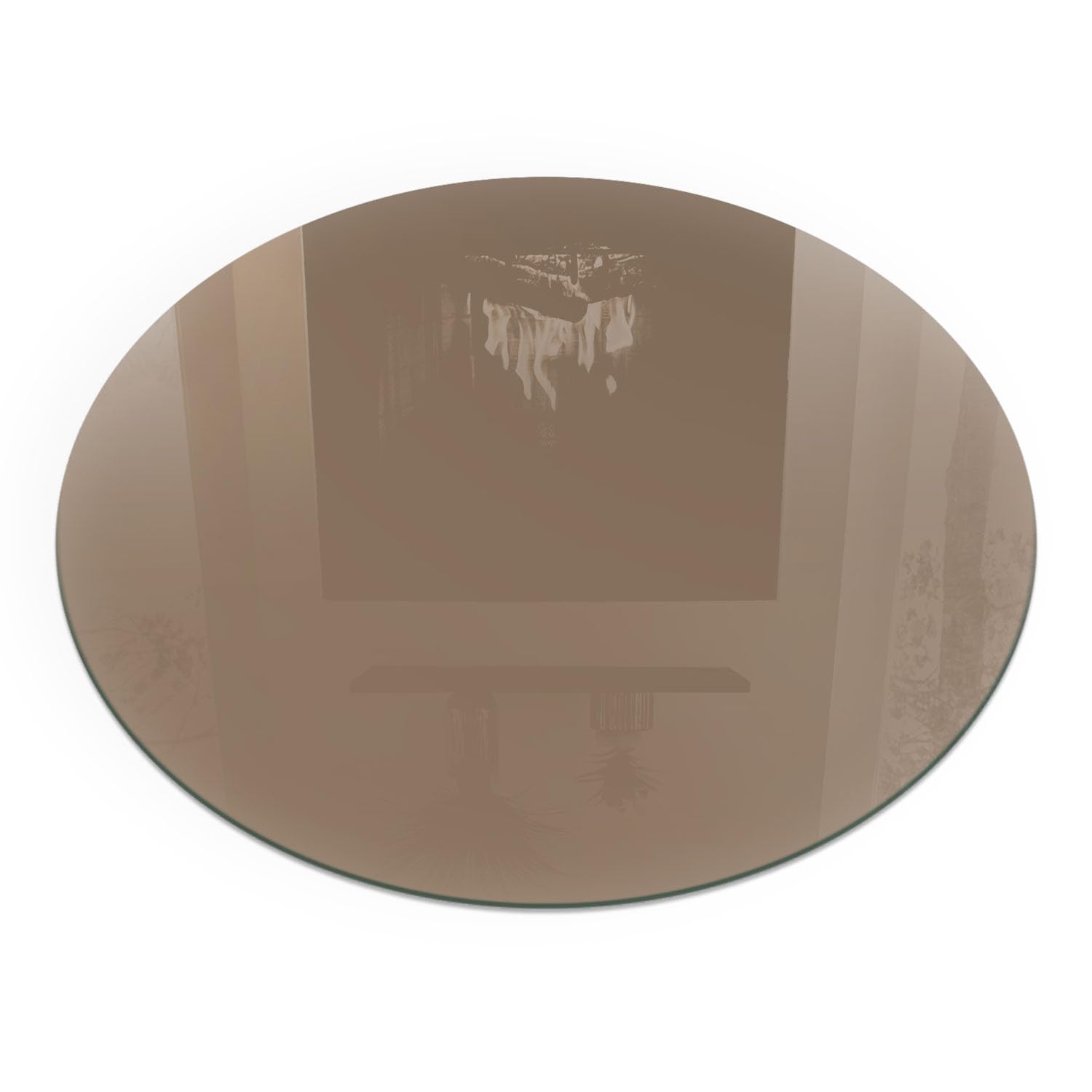 Placa de cristal para chimenea que evita manchas de ceniza y quemaduras