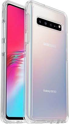 Otterbox Symmetry Clear Funda Anti-Ca das Fina Elegante para Samsung Galay S10 Transparente