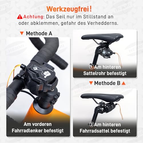 HENMI Fahrrad Abschleppseil - image 6