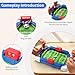 Foosball Table Soccer Board Game for Kids, Mini Football Games Set Gifts Toys for Indoor Sports Family Playroom Party Game Interactive Birthday Sports Gift for Boys Girls 3 4 5 6 7 8-12