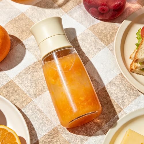 Tarros para jarabe de leche y té en desayunos y meriendas elegantes 3