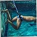 Yardwe 1set Swimming Resistance Trainer Swim Tether Belt for Strength Training Pools Suitable for Adults and Boys and Girls Swim Styles Comfortable Use