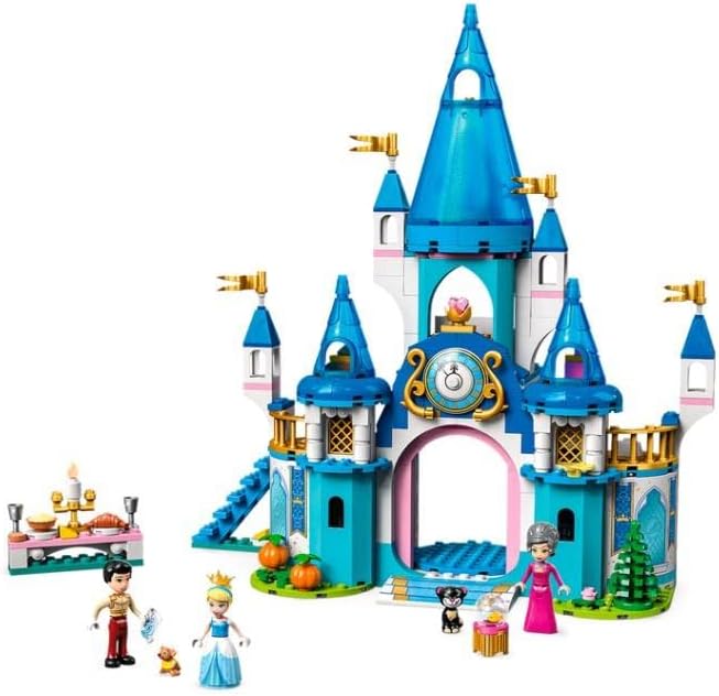 LEGO Disney Princess Cinderella and Prince Charming Great Castle 43206