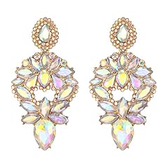 Iridescent AB Gold-Tone