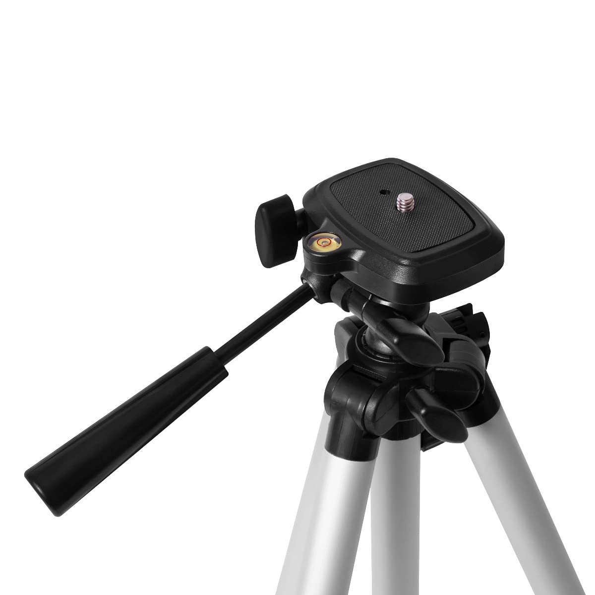 VONROC Trípode para Herramientas de medición 37-110cm - Trípode - Universal ¼ - Trípode para construcción - Trípode para láser - Incluye Bolsa de Almacenamiento