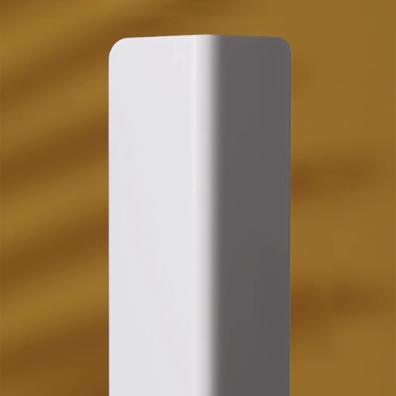 Protection d'angle murale pâle multifonction L SD en aluminium 95 cm (blanc) Idéal pour la sécurité des enfants et la maison