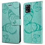 DENDICO Funda para OPPO Realme 8 5G / OPPO Realme V13, Magnético Libro Funda de Cuero PU para OPPO Realme 8 5G / OPPO Realme V13, Diseño en Relieve Carcasa con Ranura para Tarjeta, Verde DENDICO Funda para OPPO Realme 8 5G / OPPO Realme V13, Magnético Libro Funda de Cuero PU para OPPO Realme 8 5G / OPPO Realme V13, Diseño en Relieve Carcasa con Ranura para Tarjeta, Verde