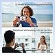 Rollei Easy Creator Selfie Monitor 3,97 Smartphone Rückkamera Magnetisch Vlog Bildschirm für iPhone und Android für TikTok Live Streaming Smartphone-Vlog-Selfie-Monitor-Bildschirm