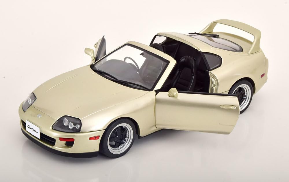 Amazon | solido 1/18 Toyota Supra MK4 Targa 1998 ゴールド ミニカー