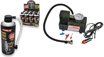 2 li Oto Lastik Acil Set   Kompres r + Lastik Tamir Kiti
