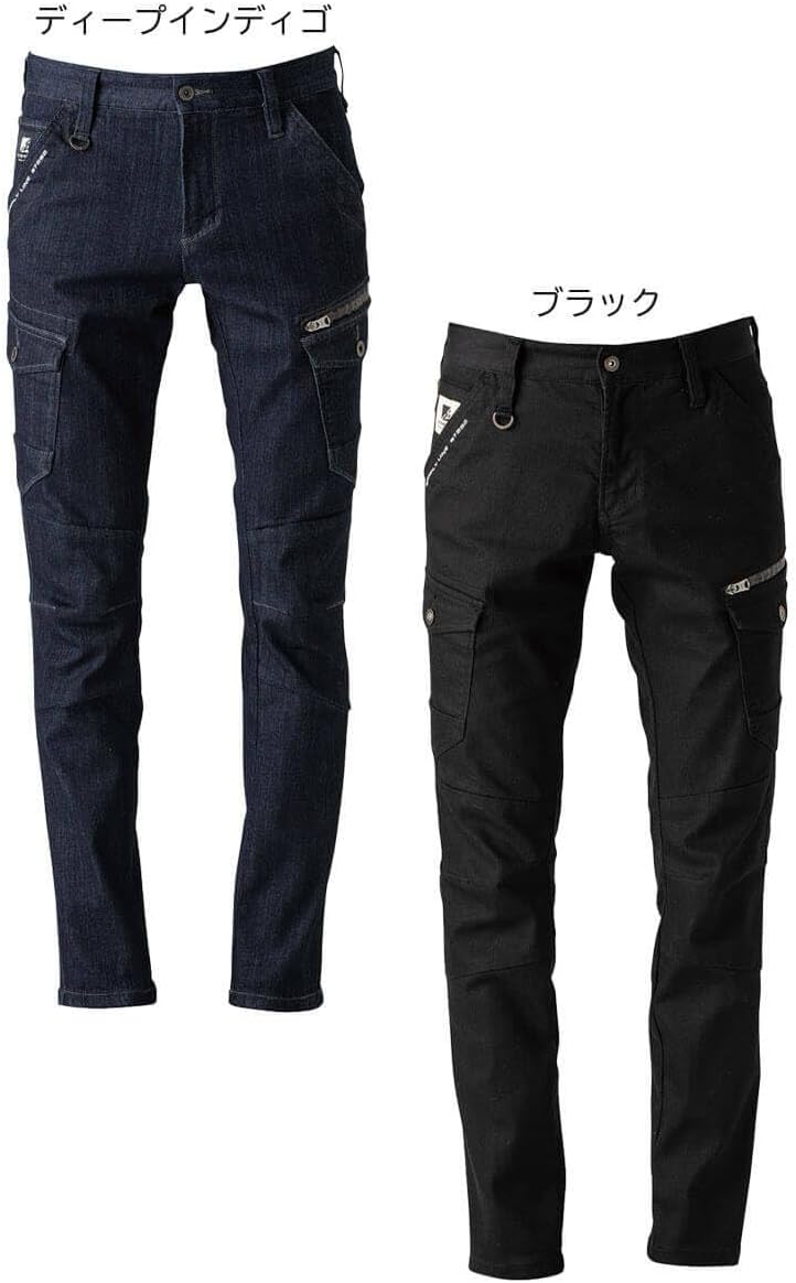 G/FOREホワイト スリムフィット ゴルフパンツ