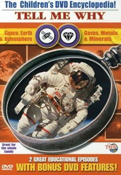 DVD Space Earth Atmosphere / Gems Metals Minerals Book