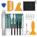 Produktbild Dottall Plotter Zubehör, 19 Stück DIY Craft Tool Art Work Set, Vinyl Entgitterungswerkzeuge, HTV, Etikettierung, Cameos, einschließlich Spatel für Scherenschnitte, Entgitterungshaken, Pinzette