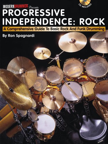 Progressive Independence: Rock: A Comprehensive Guide to Basic Rock and Funk Drumming