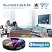 Última 9.0 TV Box 【4GB RAM+32GB ROM】 Bqeel Android TV Box RK3318...