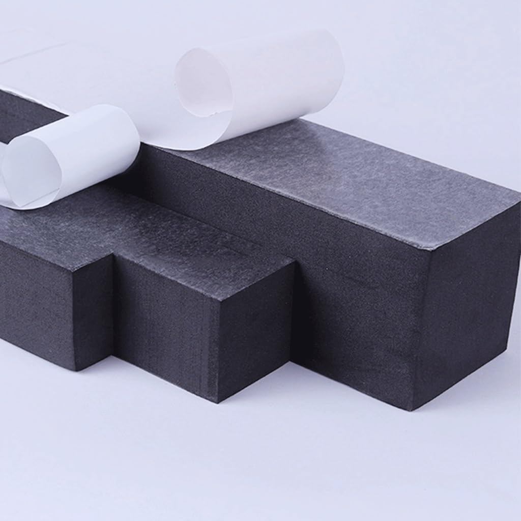Bande éponge en Mousse EVA Simple Face, 1 pièce, for l'amélioration de l'habitat, Bandes de Mousse Auto-adhésives(40 mm Wide x 2 m Long x 15 mm Thick)