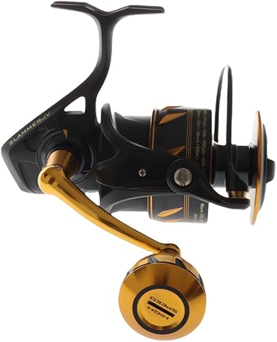Miniatura 4 de PENN Slammer IV Spinning Oro Negro 30.7 oz